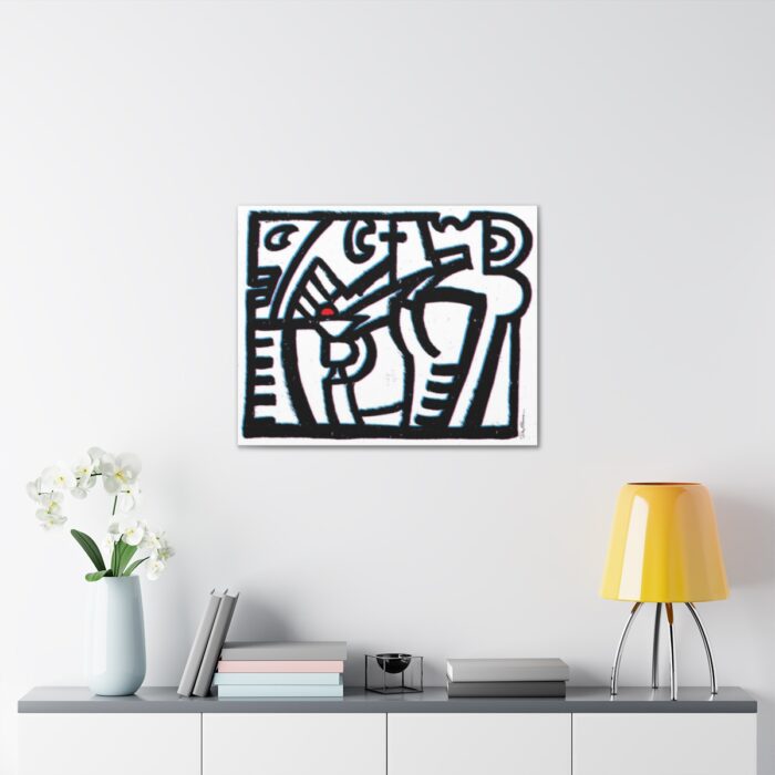 "Abstract Party" 30" x 24" Canvas Gallery Wraps - Image 4