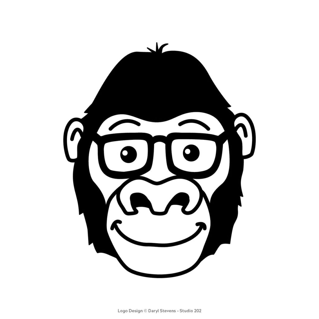 GoGorilla Media logo by Daryl Stevens