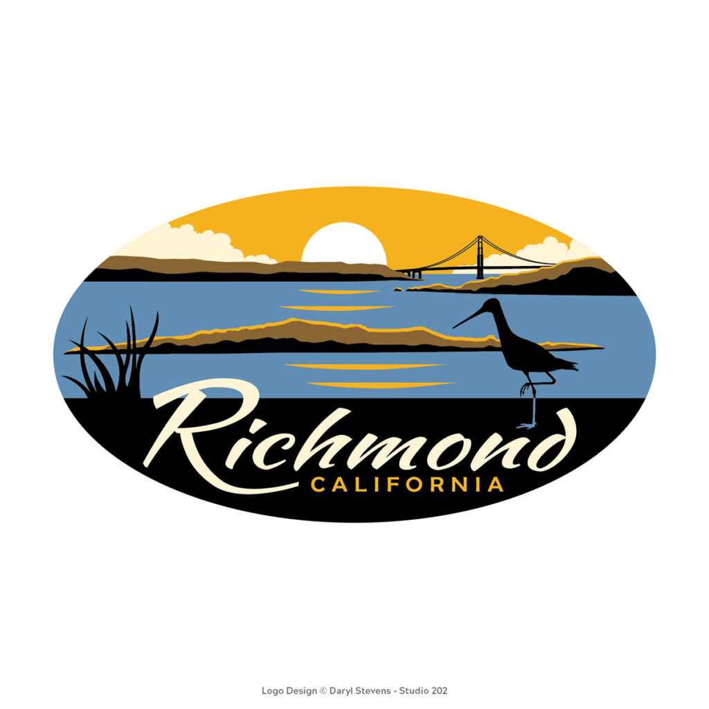 Richmond, CA logo design by Daryl Stevens