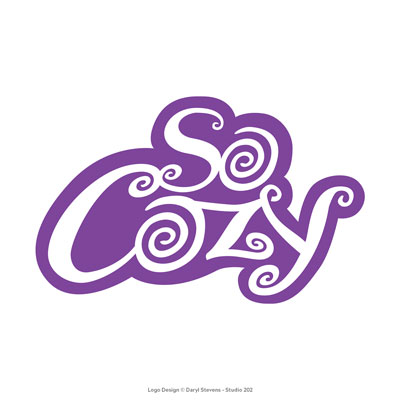 So Cozy logo design by Daryl Stevens