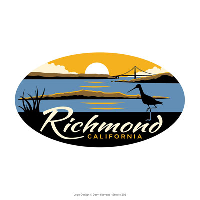 Richmond, CA logo design by Daryl Stevens