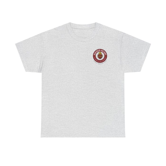 Sacred Heart - Front & Back Logo Tee, Unisex Cotton